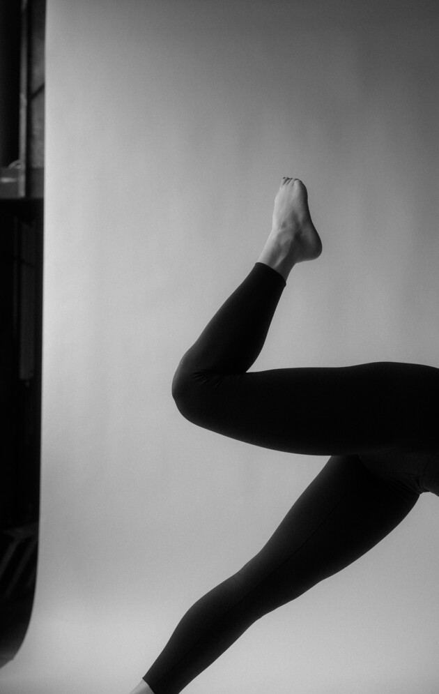 Pilates position focus legs